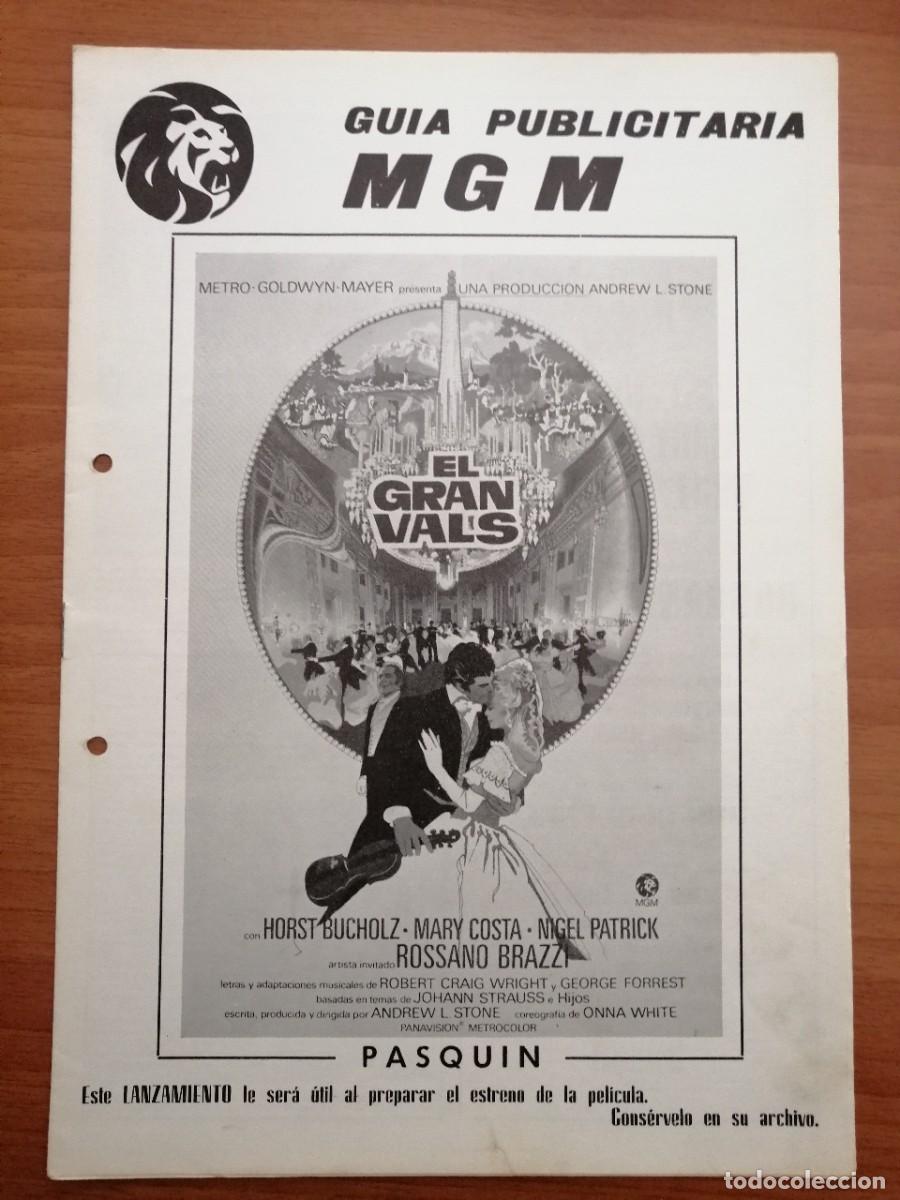 Cinema: G3174 EL GRAN VALS-LIBRO 8 PAGINAS