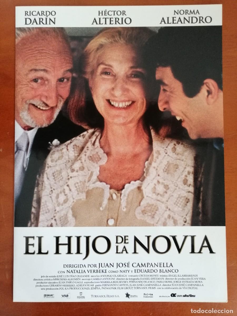 Cinema: G3226 EL HIJO DE LA NOVIA-DOBLE