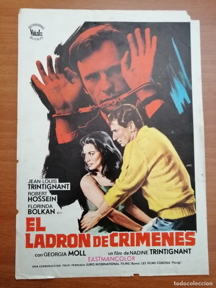 Cinema: G3392 EL LADRON DE CRIMENES-SENCILLO
