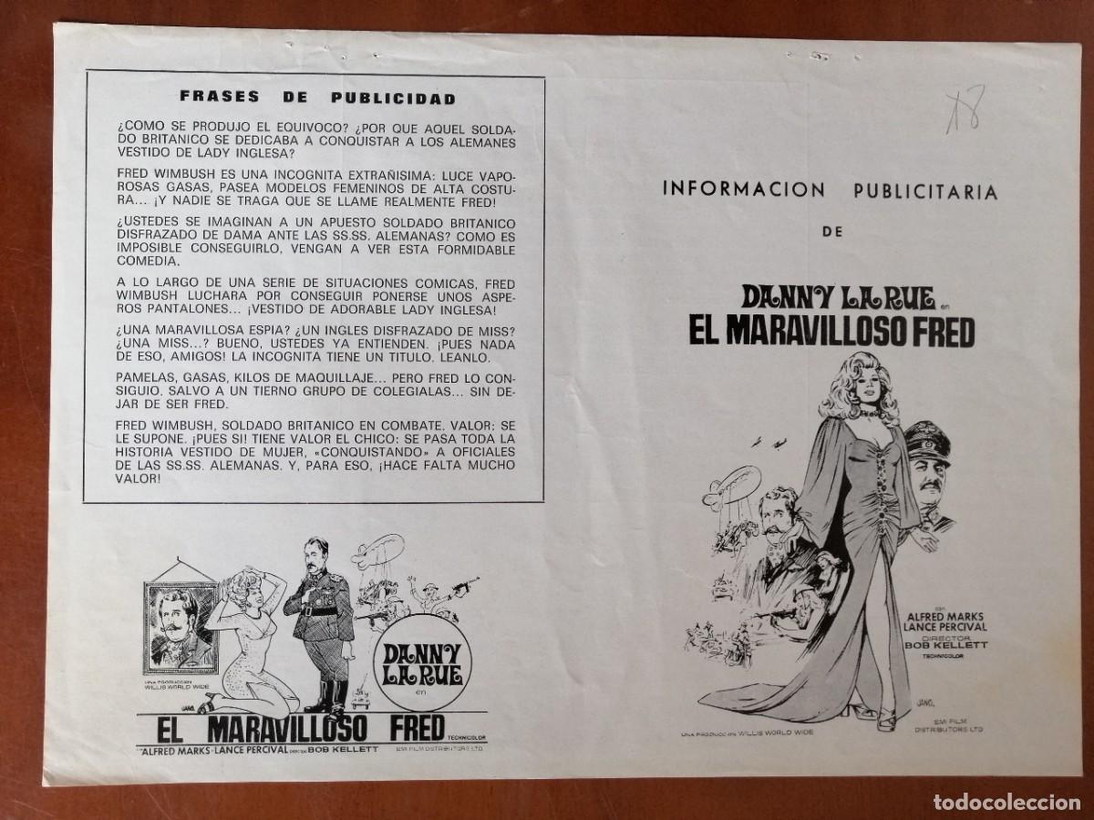Cinema: G3444 EL MARAVILLOSO FRED-SENCILLO