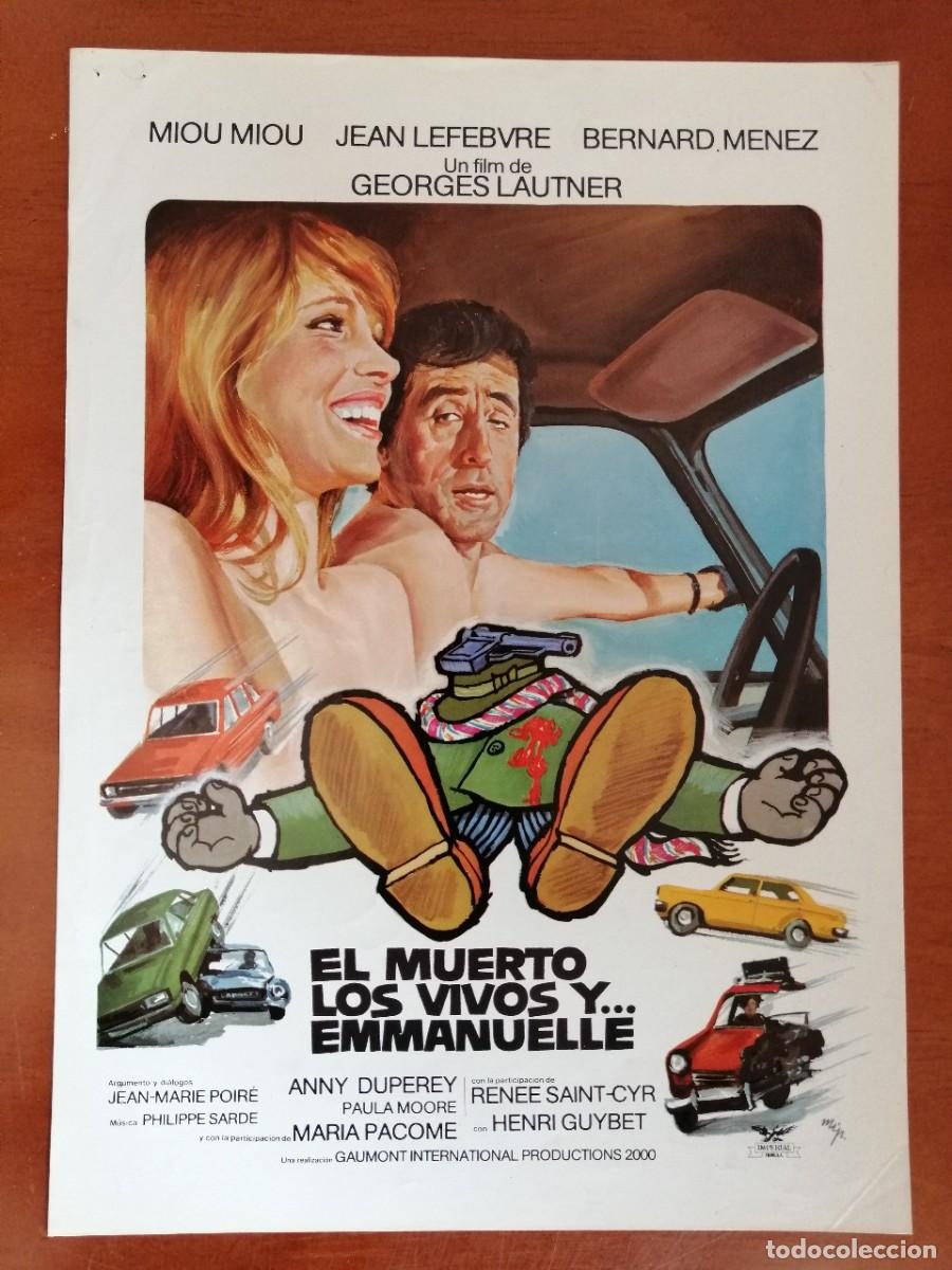 Kino: G3512 EL MUERTO, LOS VIVOS Y EMMANUELLE-SENCILLO