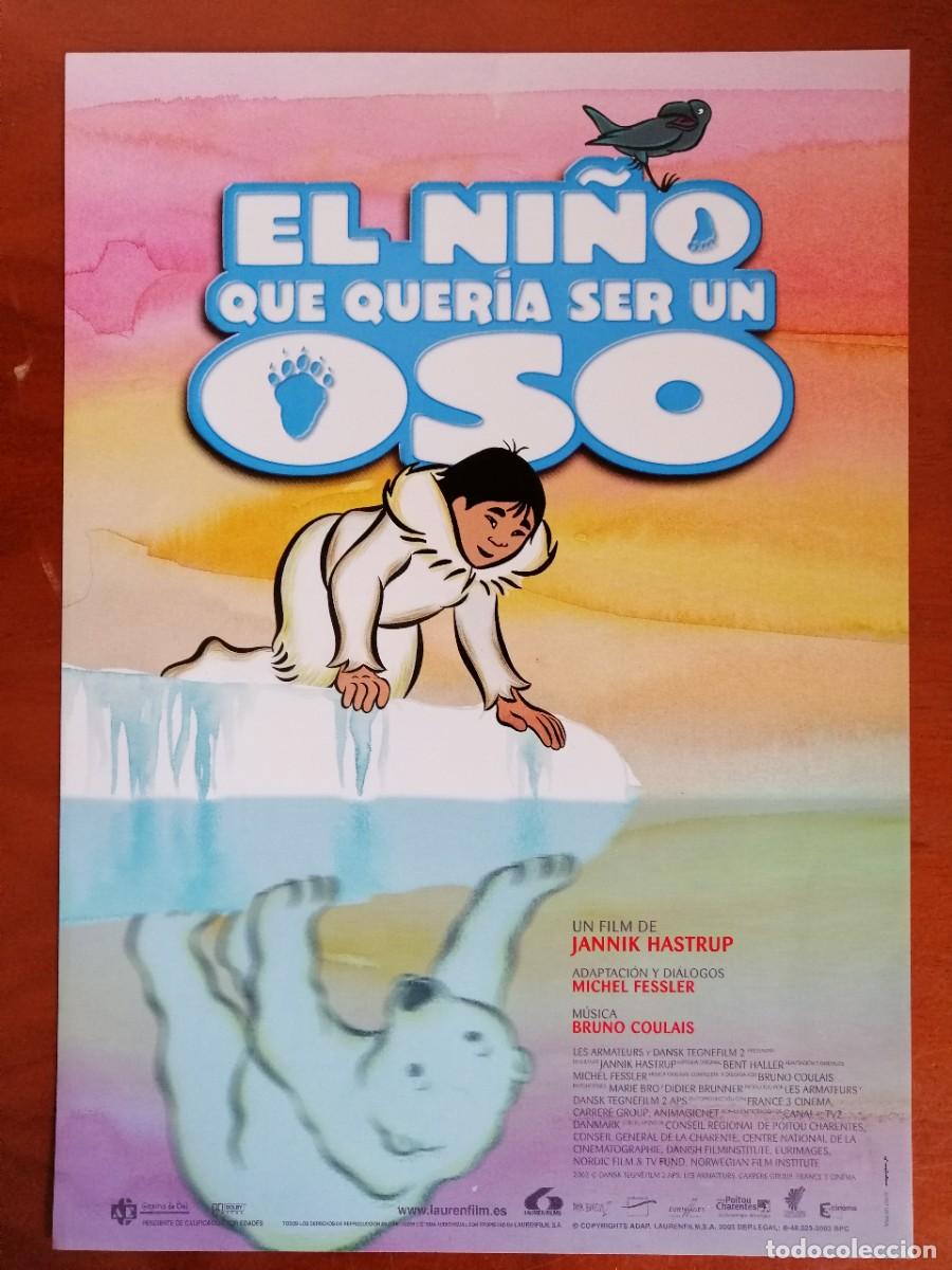 Cin&eacute;ma: G3544 EL NI&Ntilde;O QUE QUERIA SER UN OSO-SENCILLO