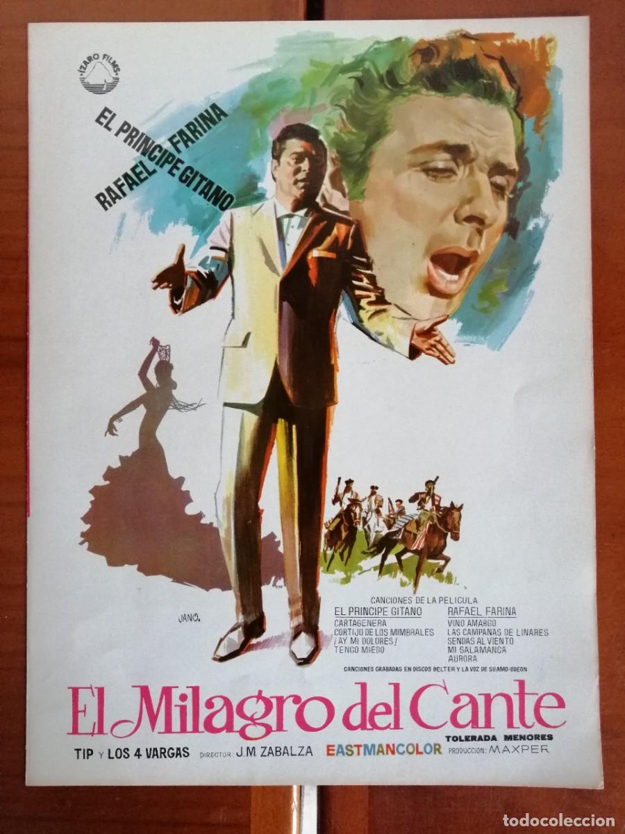 Cinema: G3477 EL MILAGRO DEL CANTE-DOBLE