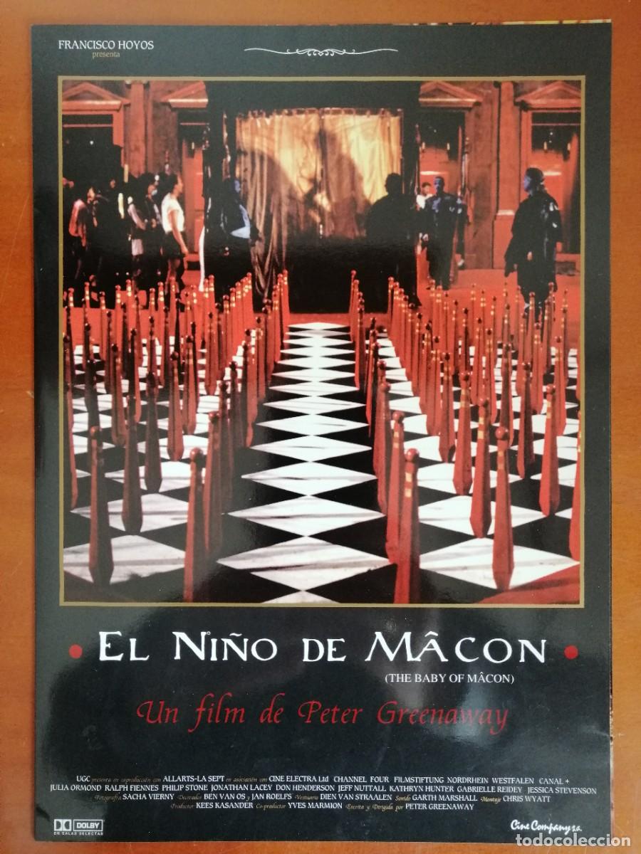 Cine: G3539 EL NI&Ntilde;O DE MACON (THE BABY OF MACON)-DOBLE