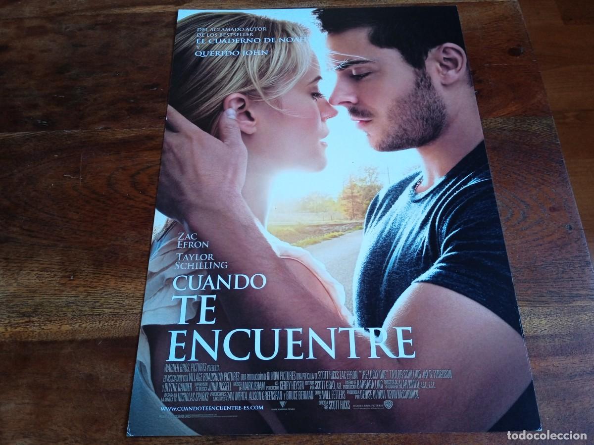 Cine: Cuando te encuentre - Zac Efron, Taylor Schilling, Blythe Danner - Guia original Warner 2014