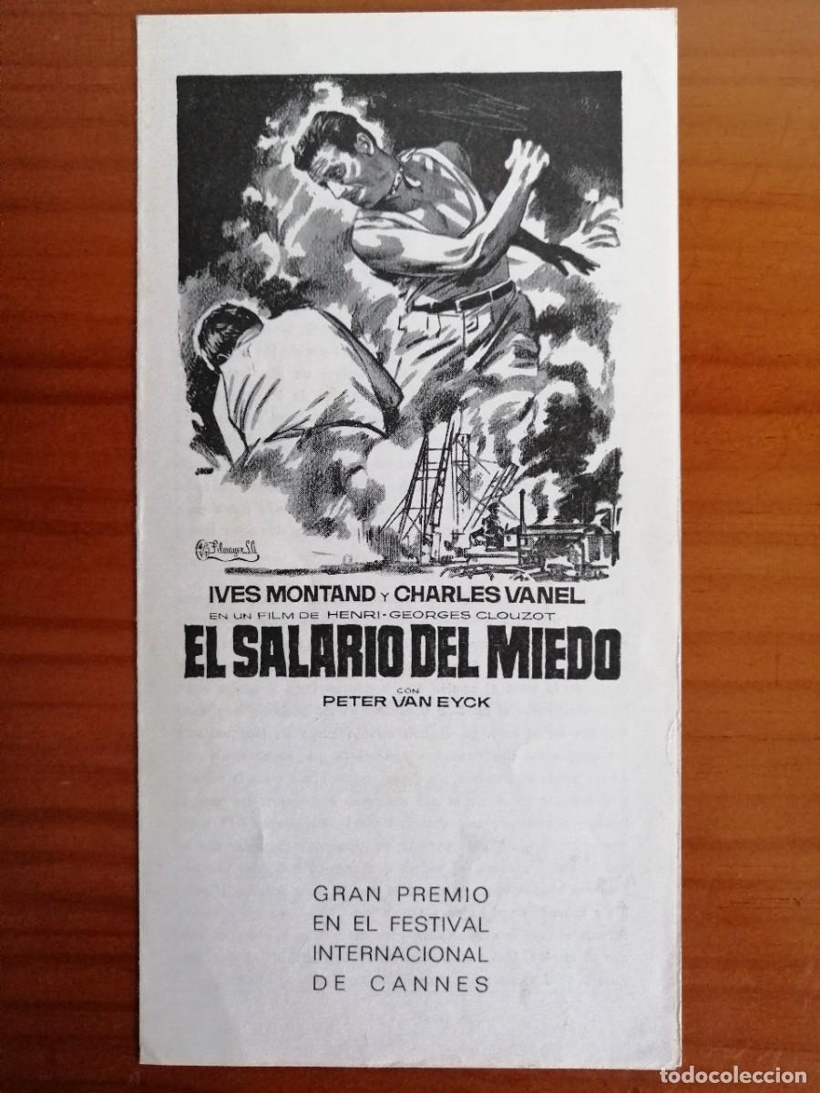 Cinema: G3819 EL SALARIO DEL MIEDO-DOBLE