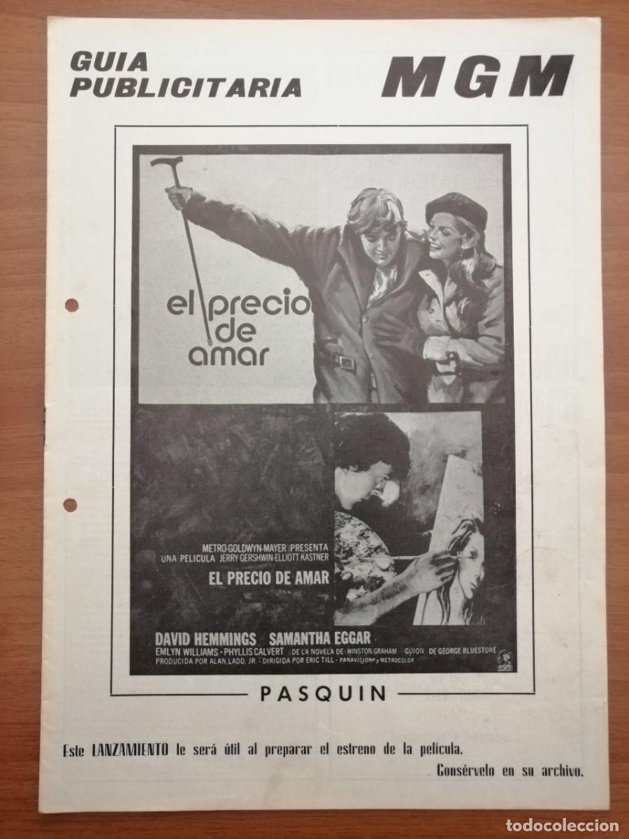 Cinema: G3663 EL PRECIO DE AMAR-LIBRO 8 PAGINAS