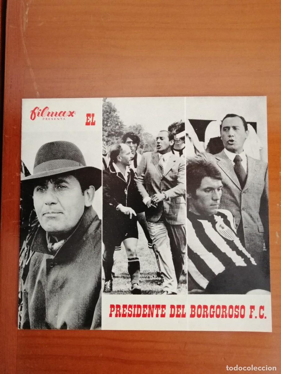 Cinema: G3670 EL PRESIDENTE DEL BORGOROSO FC-LIBRO 12 PAGINAS