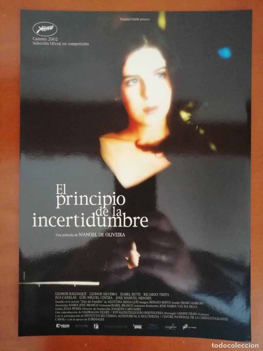 Cinema: G3692 EL PRINCIPIO DE LA INCERTIDUMBRE-SENCILLO