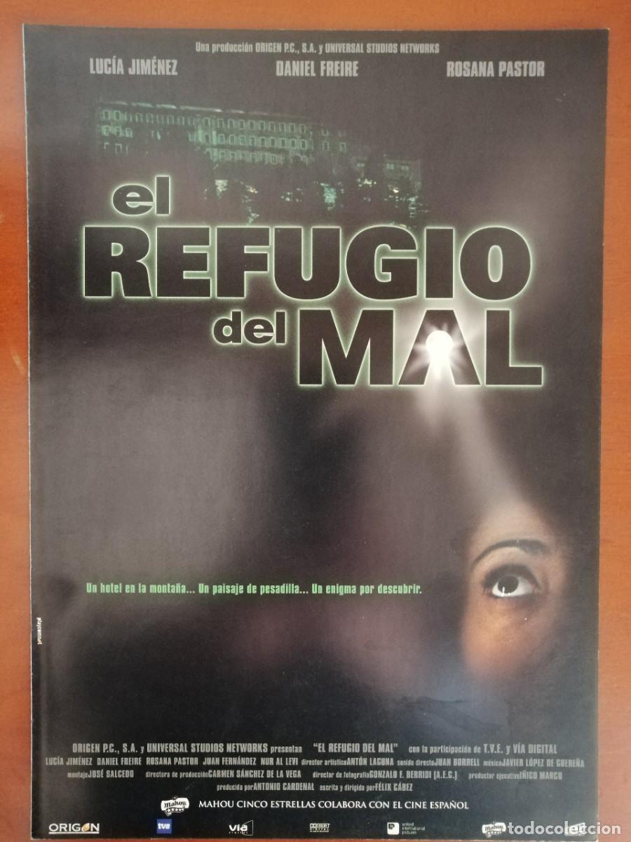 Cine: G3742 EL REFUGIO DEL MAL-DOBLE