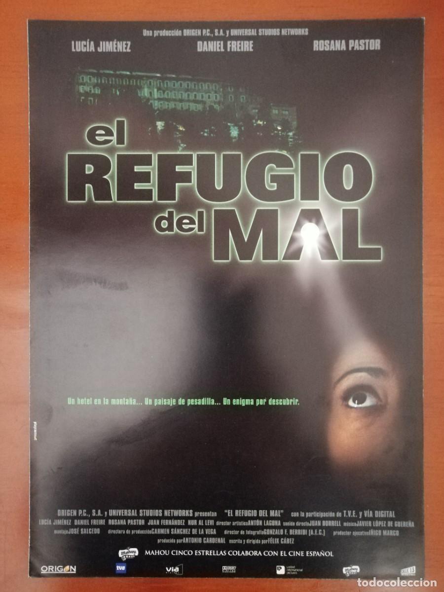 Cine: G3743 EL REFUGIO DEL MAL-DOBLE