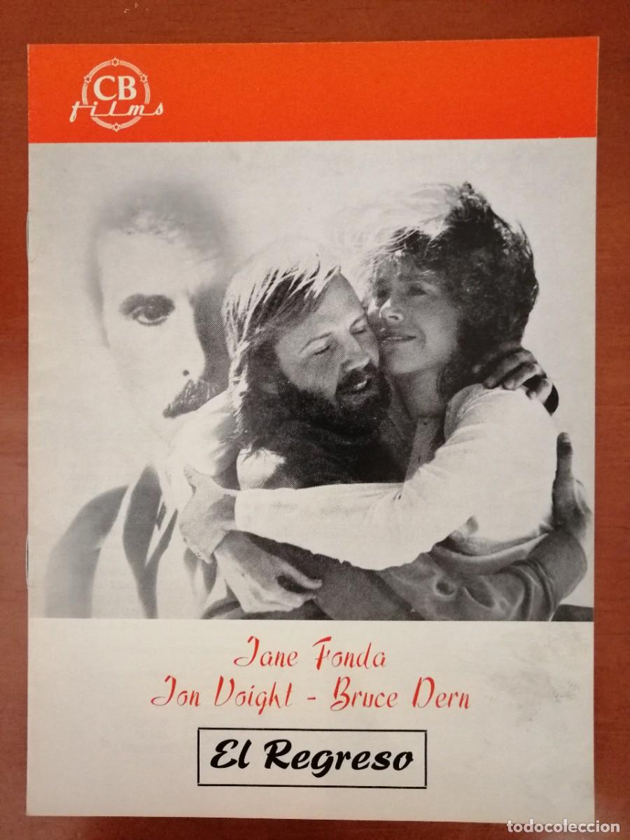 Cine: G3748 EL REGRESO-LIBRO 8 PAGINAS