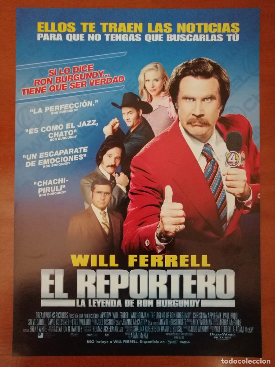 Cinema: G3762 EL REPORTERO (LA LEYENDA DE RON BURGUNDY)-SENCILLO