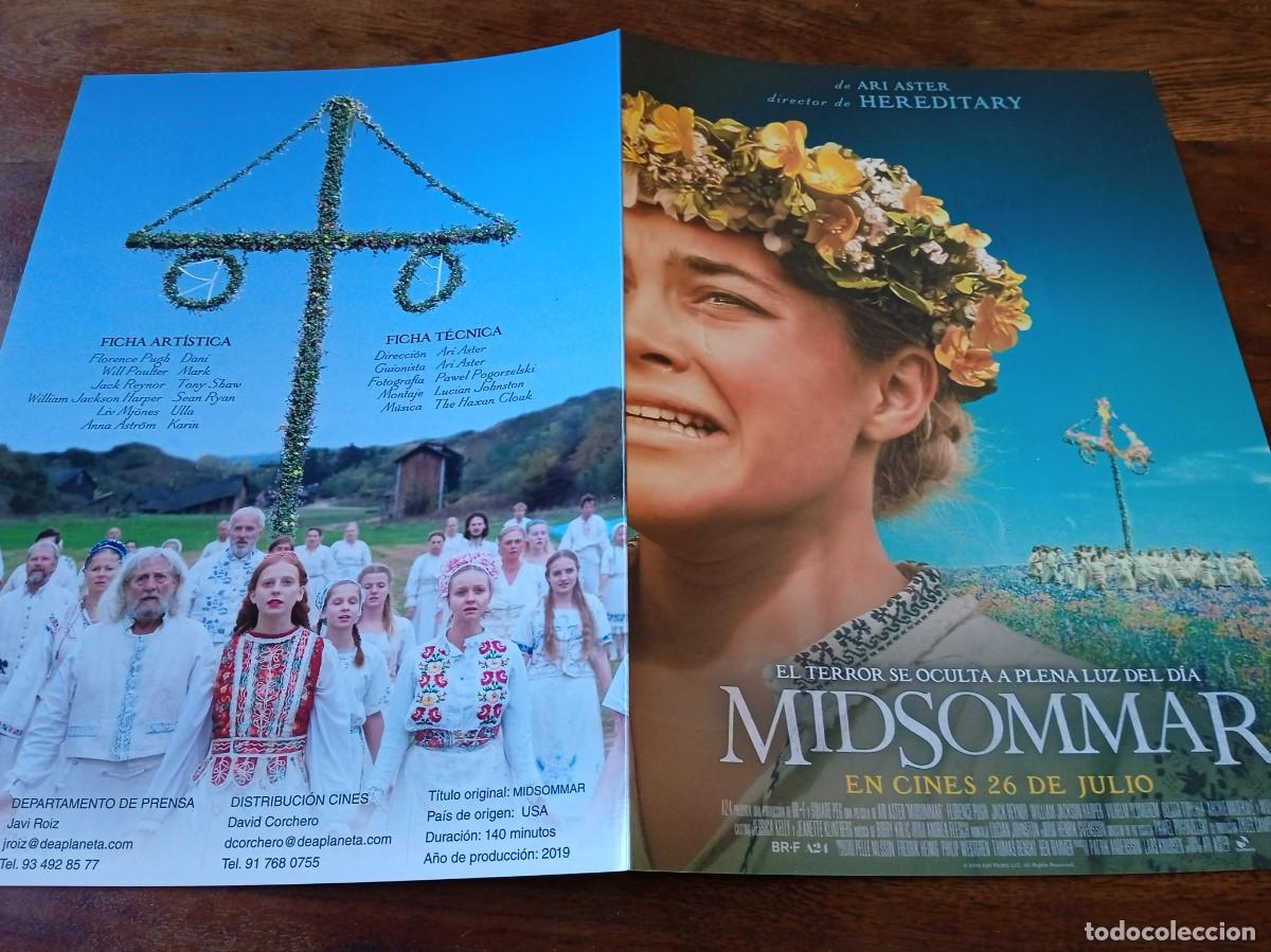 Cine: Midsommar - Florence Pugh, Will Poulter, Jack Reynor - Dir. Ari Aster- Guia original DeaPlaneta 2019