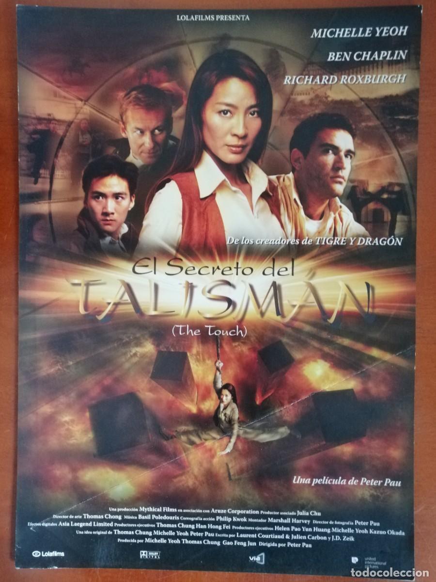 Cine: G3849 EL SECRETO DEL TALISMAN (THE TOUCH)-SENCILLO