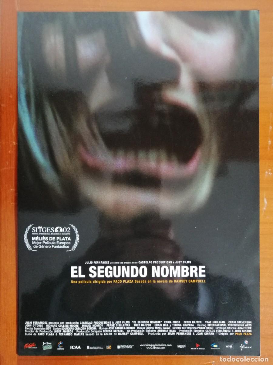 Cine: G3851 EL SEGUNDO NOMBRE-DOBLE