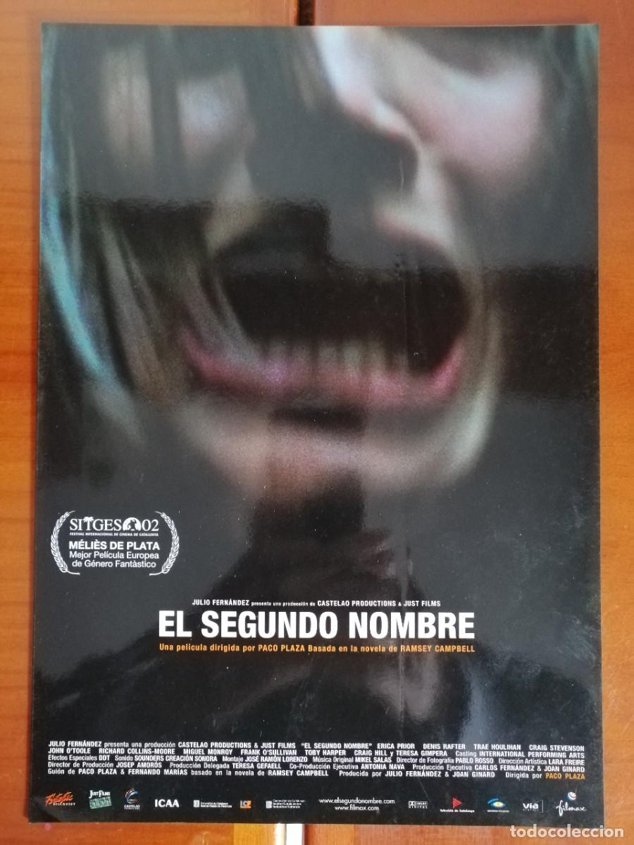 Cine: G3852 EL SEGUNDO NOMBRE-DOBLE
