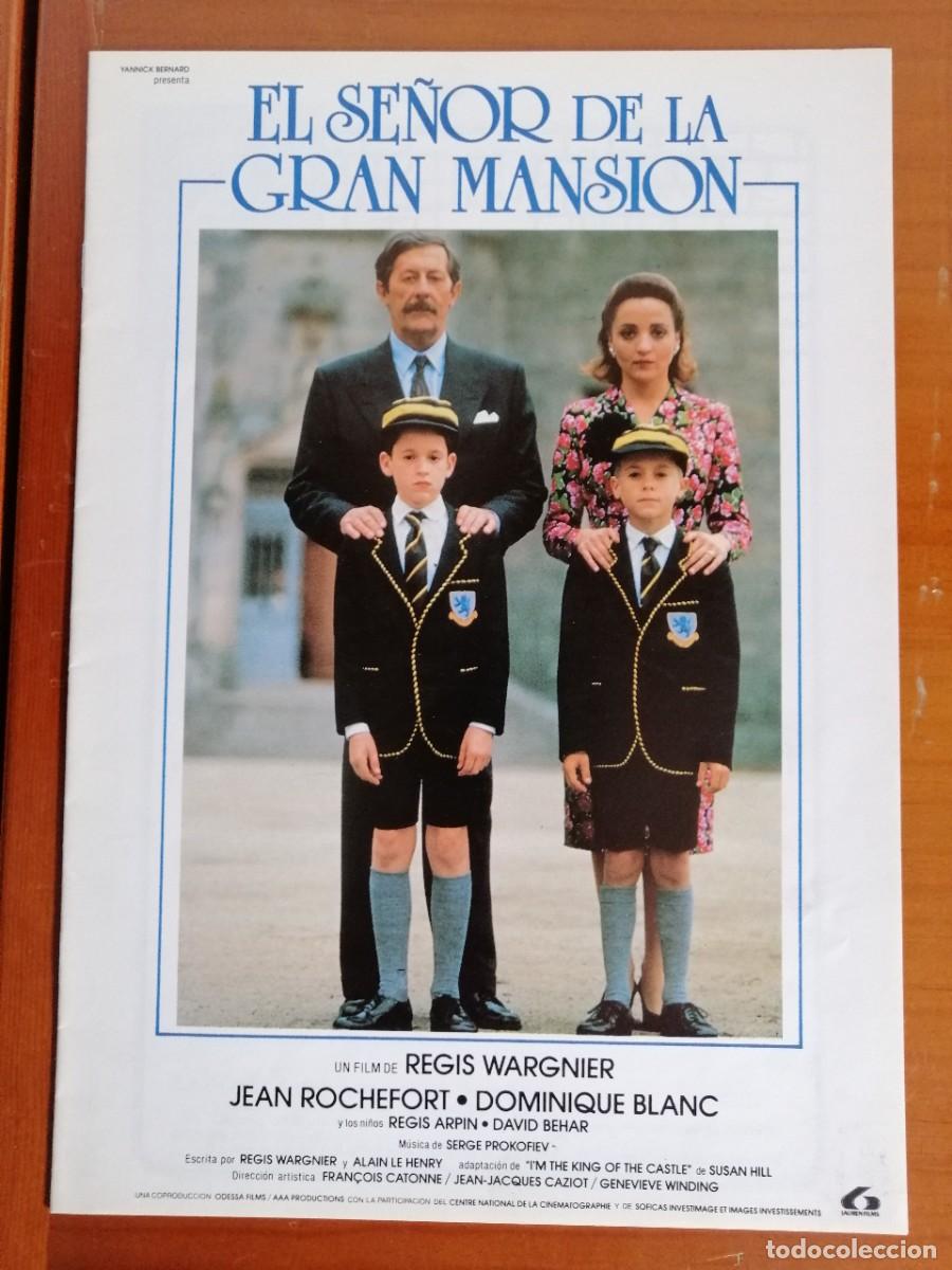 Kino: G3856 EL SE&Ntilde;OR DE LA GRAN MANSION-LIBRO 8 PAGINAS