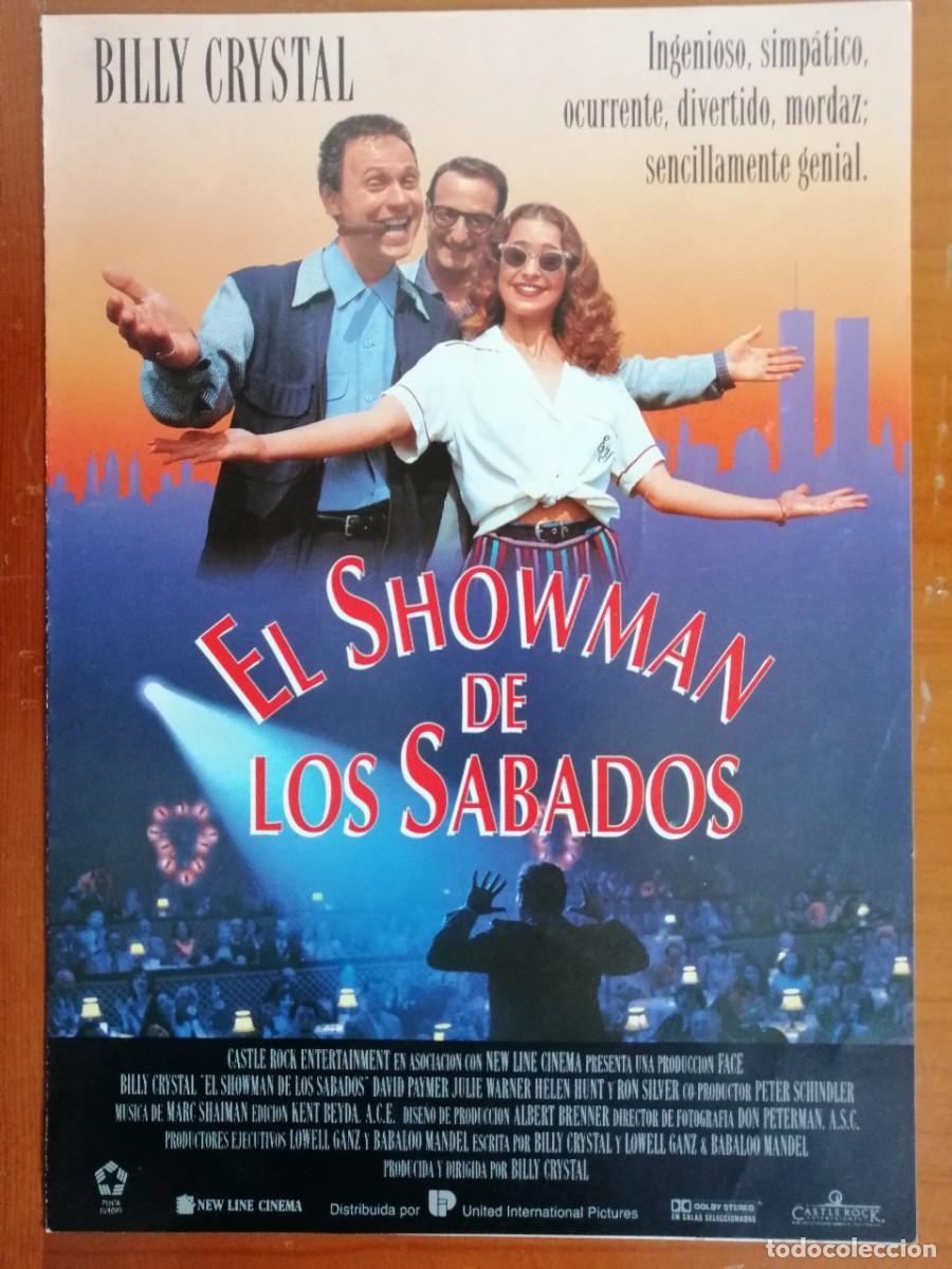 Cinema: G3878 EL SHOWMAN DE LOS SABADOS-DOBLE