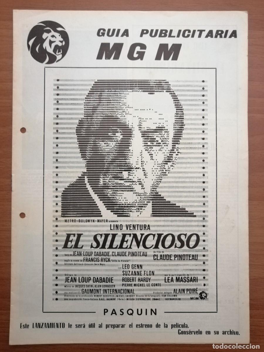 Cinema: G3885 EL SILENCIOSO-LIBRO 8 PAGINAS