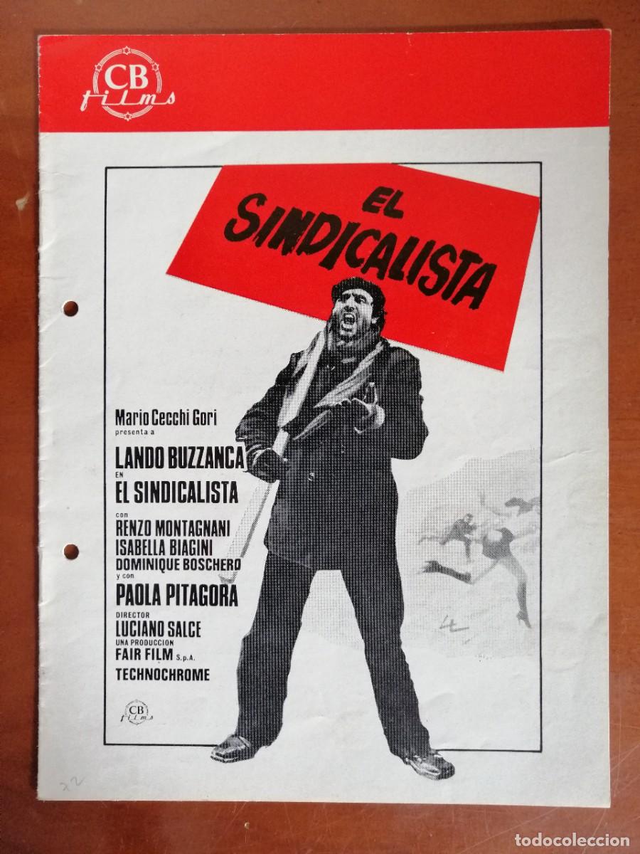 Cinema: G3886 EL SINDICALISTA-LIBRO 8 PAGINAS