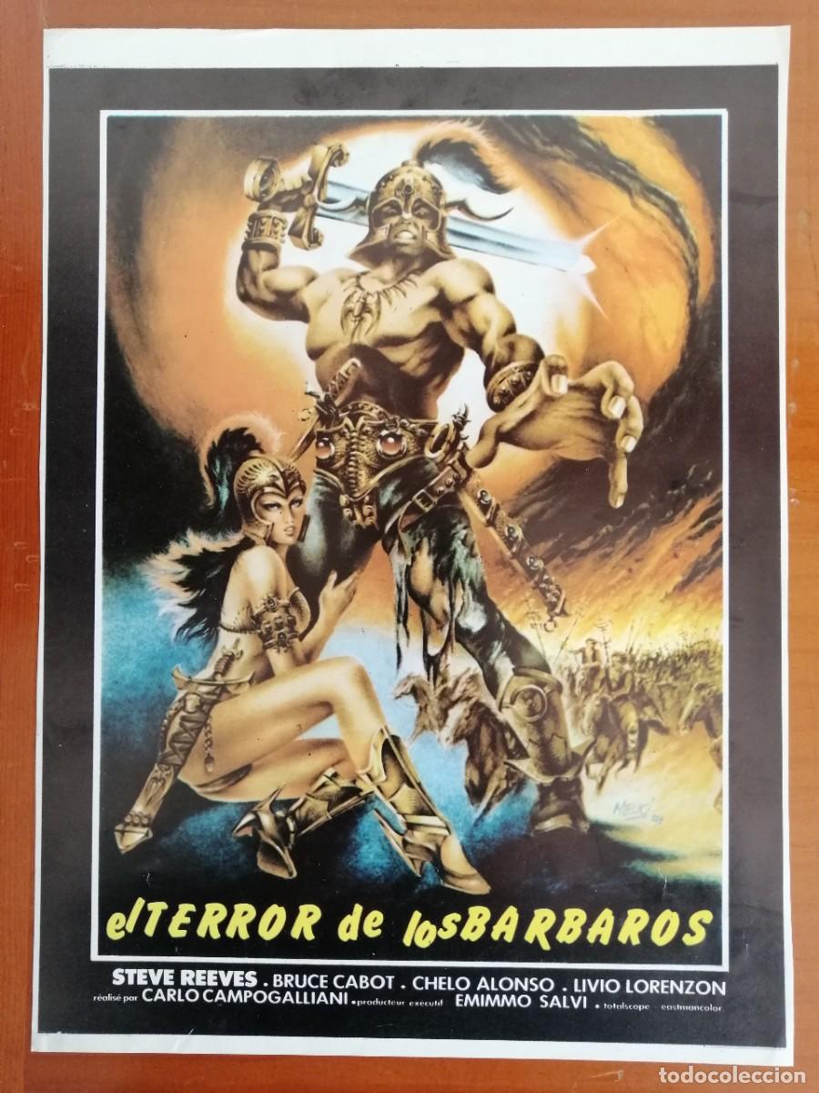 Cinema: G3929 EL TERROR DE LOS BARBAROS-SENCILLO