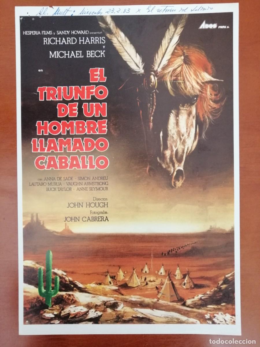 Cine: G3999 EL TRIUNFO DE UN HOMBRE LLAMADO CABALLO-SENCILLO