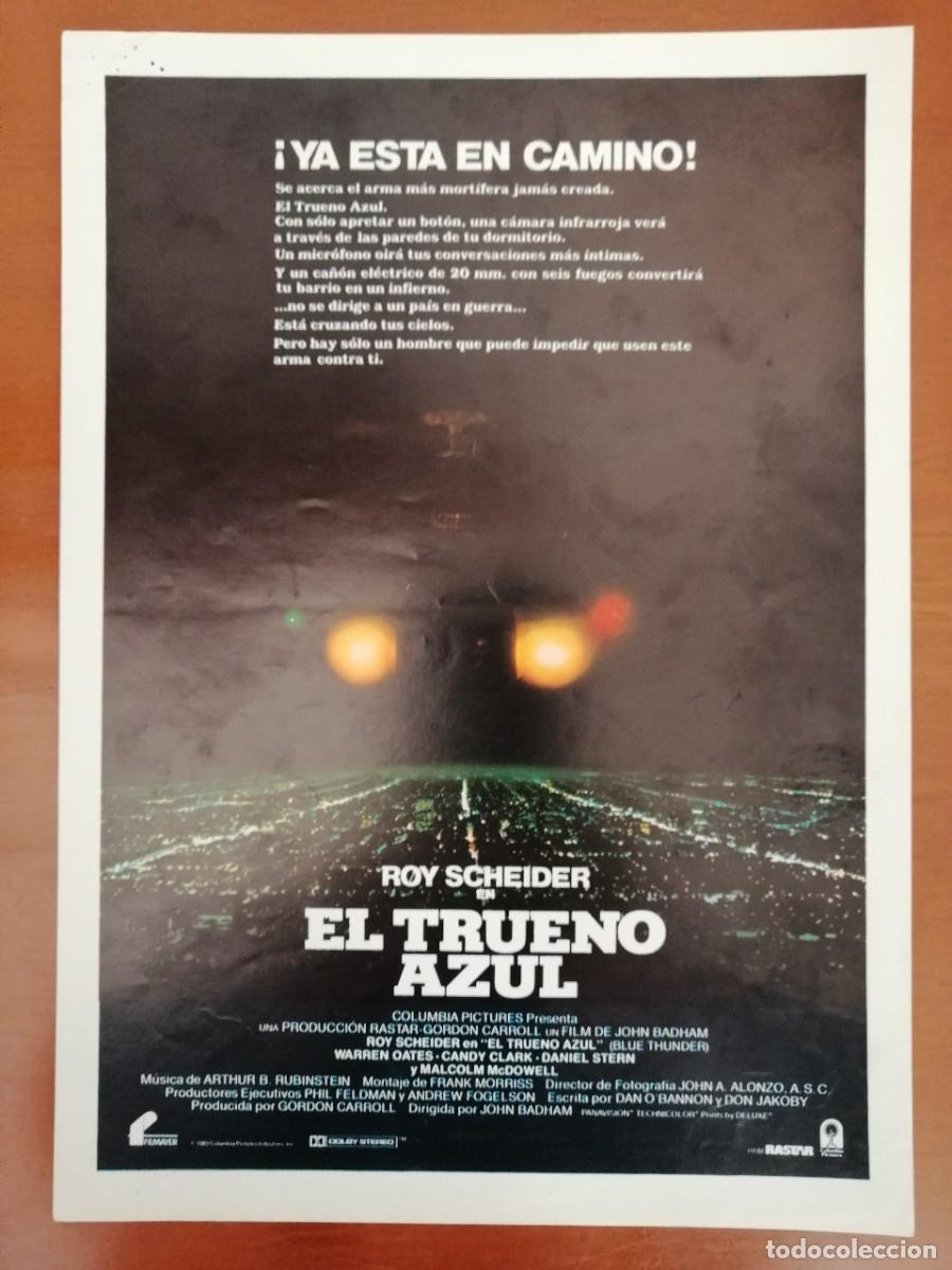 Cine: G4003 EL TRUENO AZUL-SENCILLO