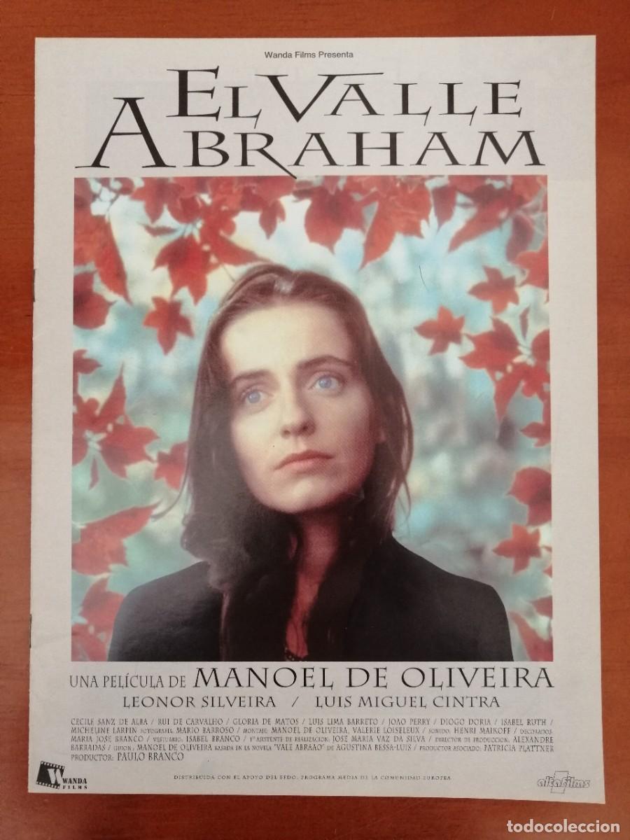 Cine: G4064 EL VALLE ABRAHAM-LIBRO 8 PAGINAS