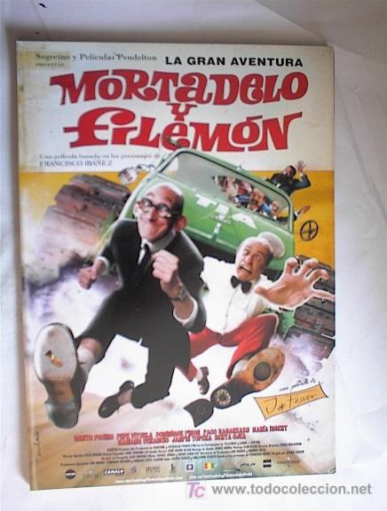 Cine: MORTADELO Y FILEMON 10 GUIAS A ELEGIR 25 EUROS . 100 GUIAS 130 EUROS