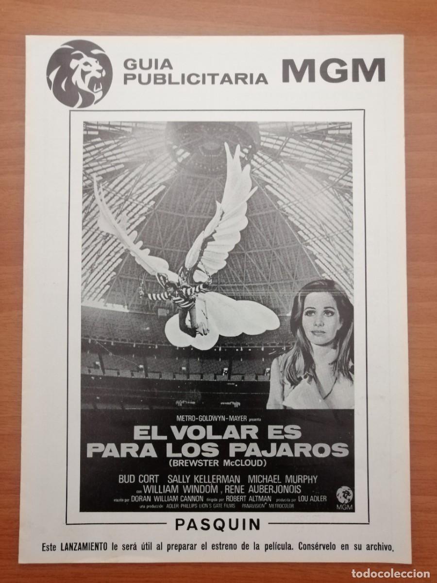 Cinema: G4106 EL VOLAR ES PARA LOS PAJAROS (BREWATER MCCLOUD)-TRIPLE