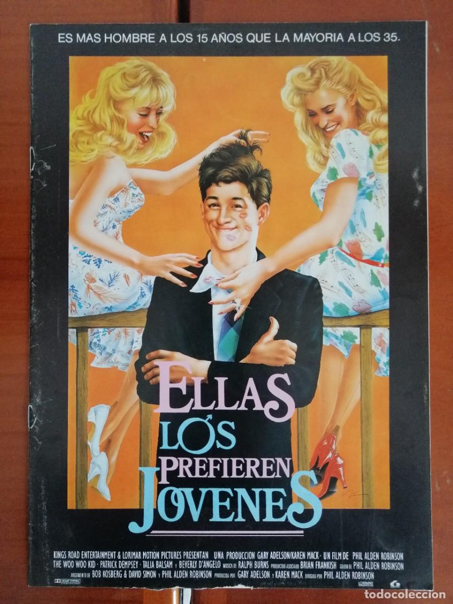Cinema: G4146 ELLAS LOS PREFIEREN JOVENES-LIBRO 8 PAGINAS