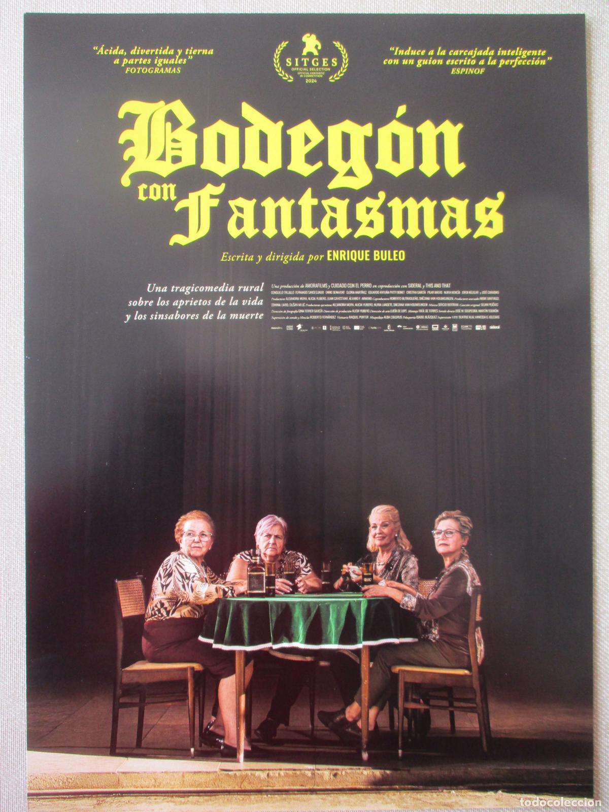 Cine: BODEGON CON FANTASMAS. GUIA ORIGINAL ESTRENO. PEDIDO MINIMO EN GUIAS 10 EUROS.