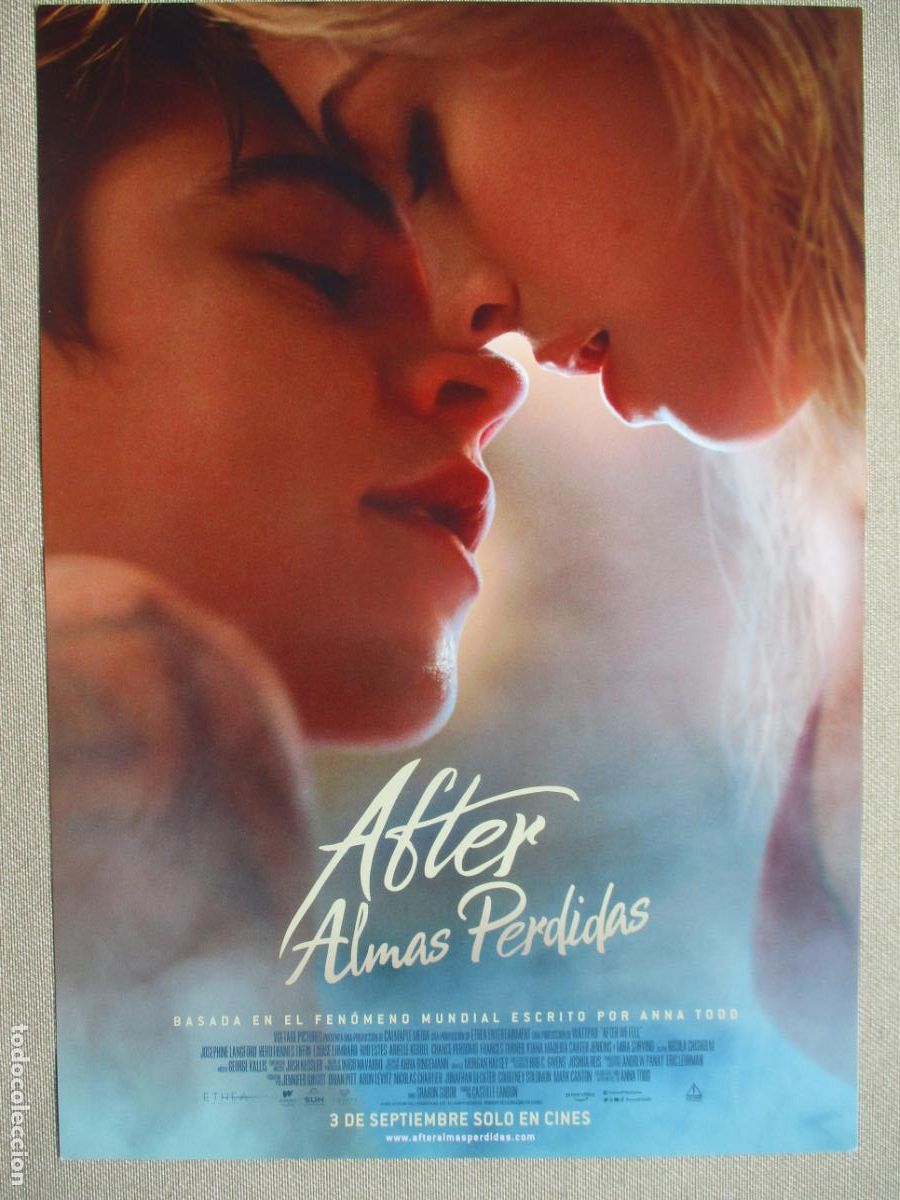 Cinema: AFTER ALMAS PERDIDAS. GUIA ORIGINAL ESTRENO. PEDIDO MINIMO EN GUIAS 10 EUROS.
