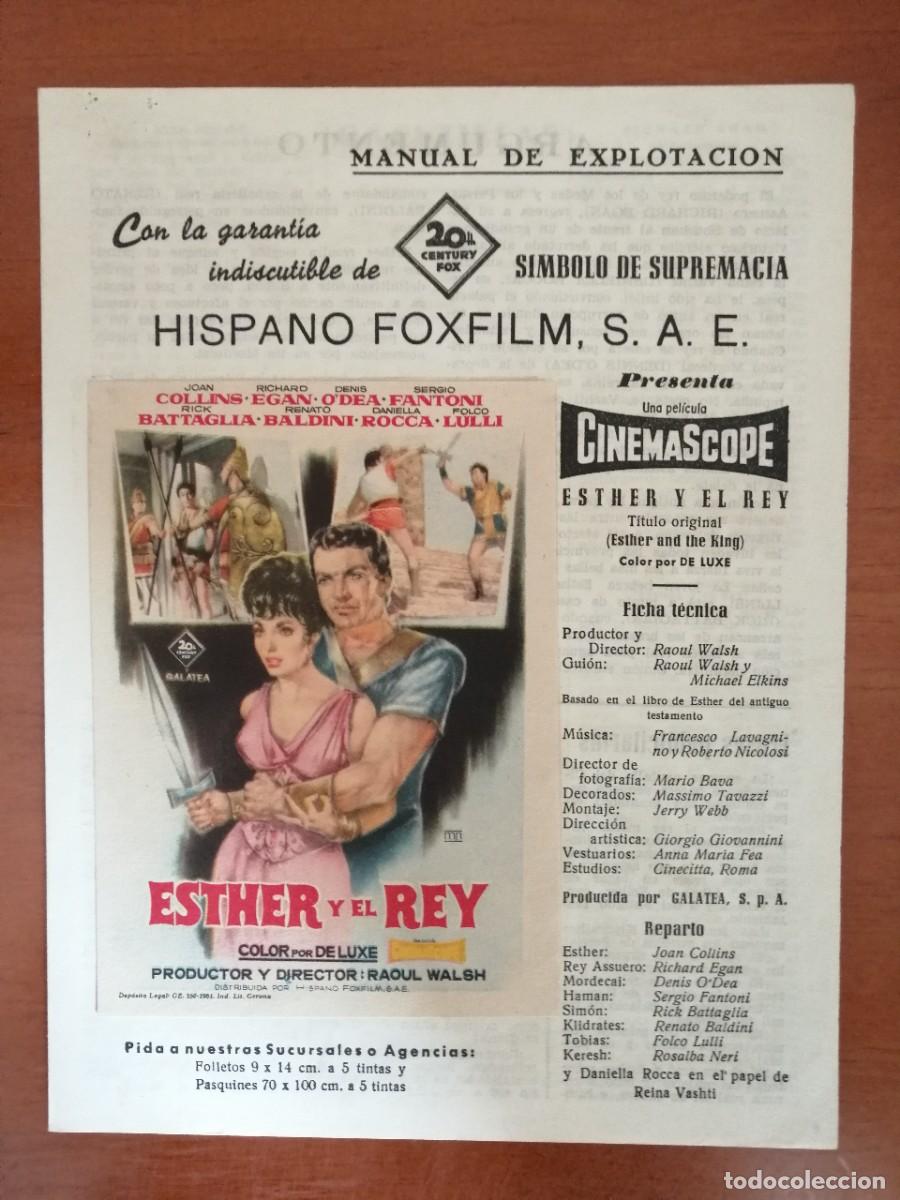 Kino: G4465 ESTHER Y EL REY-DOBLE