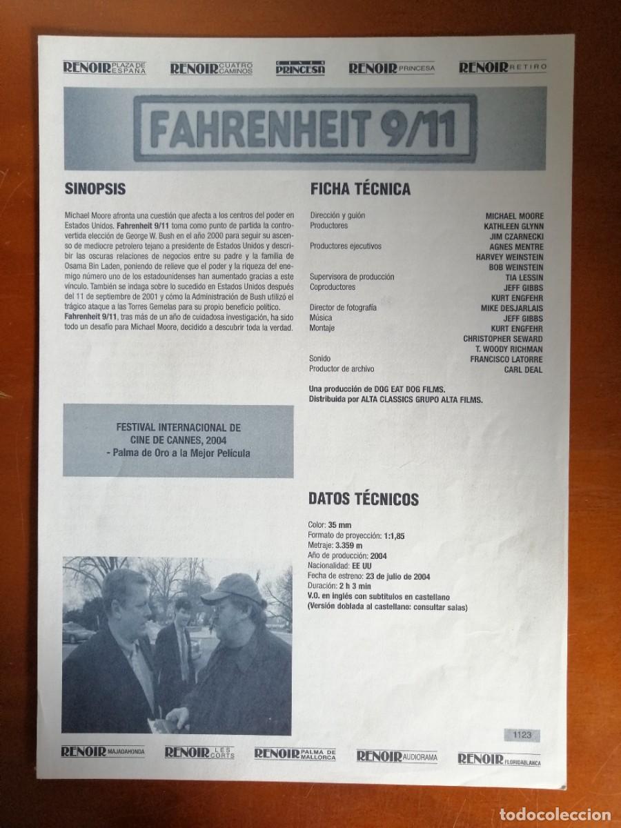 Kino: G4557 FAHRENHEIT 9/11