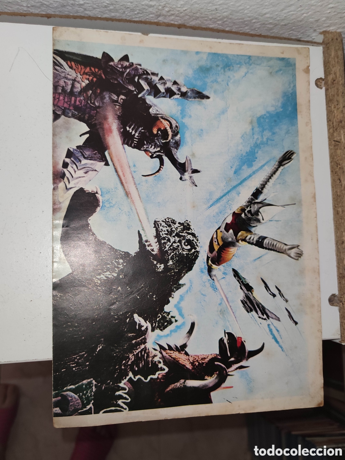 Cine: Guia doble / poster - Gorgo y Superman se citan en Tokio - Jun fukuda - Original estreno