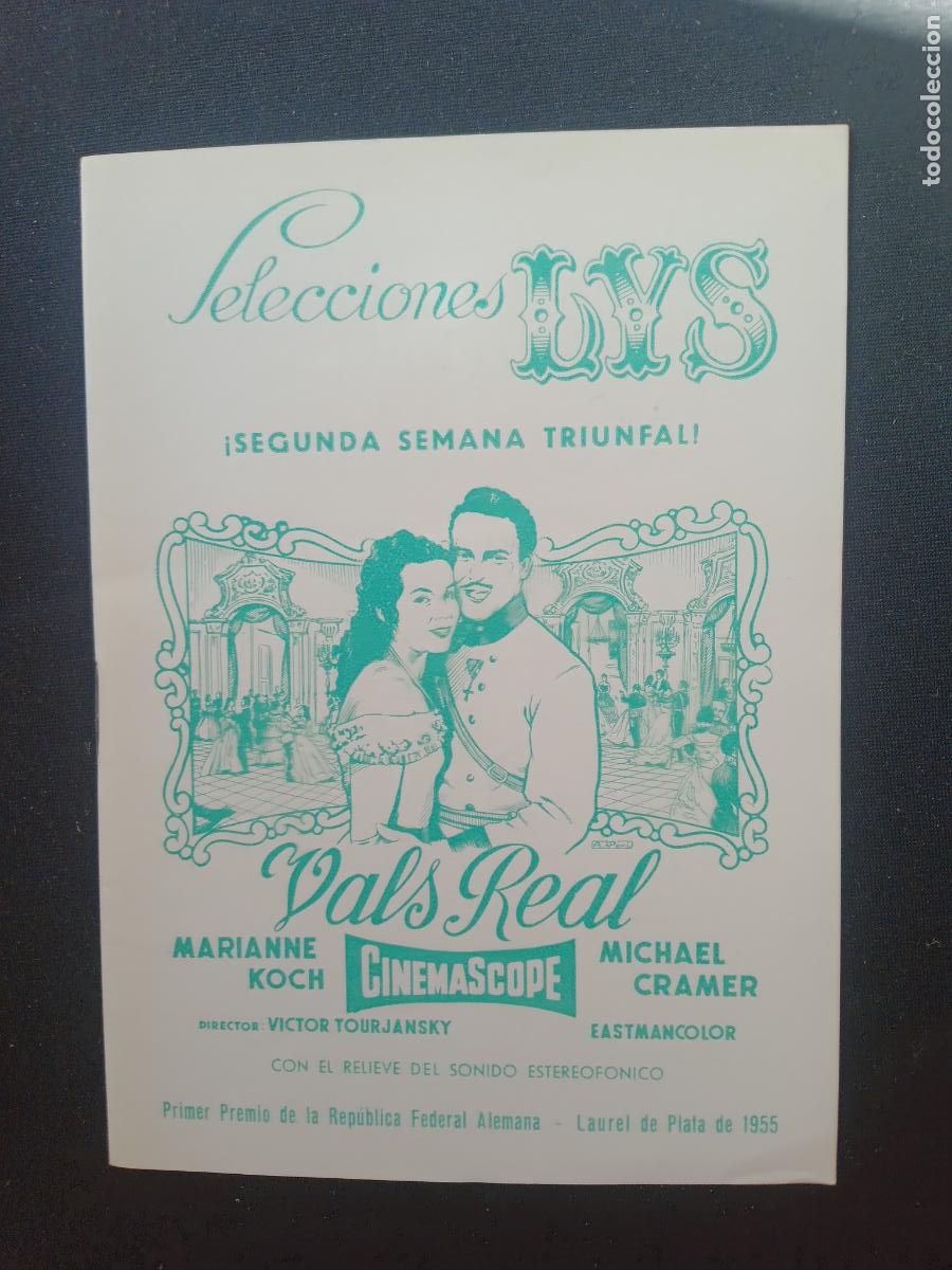 Cin&eacute;ma: VALS REAL. CARTELERA SEMANAL VALENCIA CINEMA SELECCIONES LYS A&Ntilde;OS 50