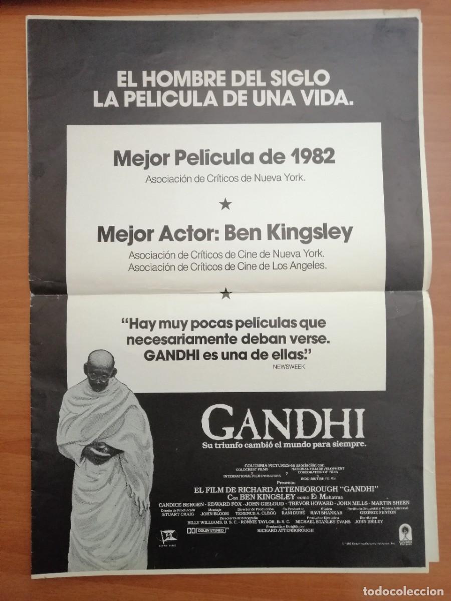 Cine: G4788 GANDHI-PLEGADO EN CUATRO PARTES