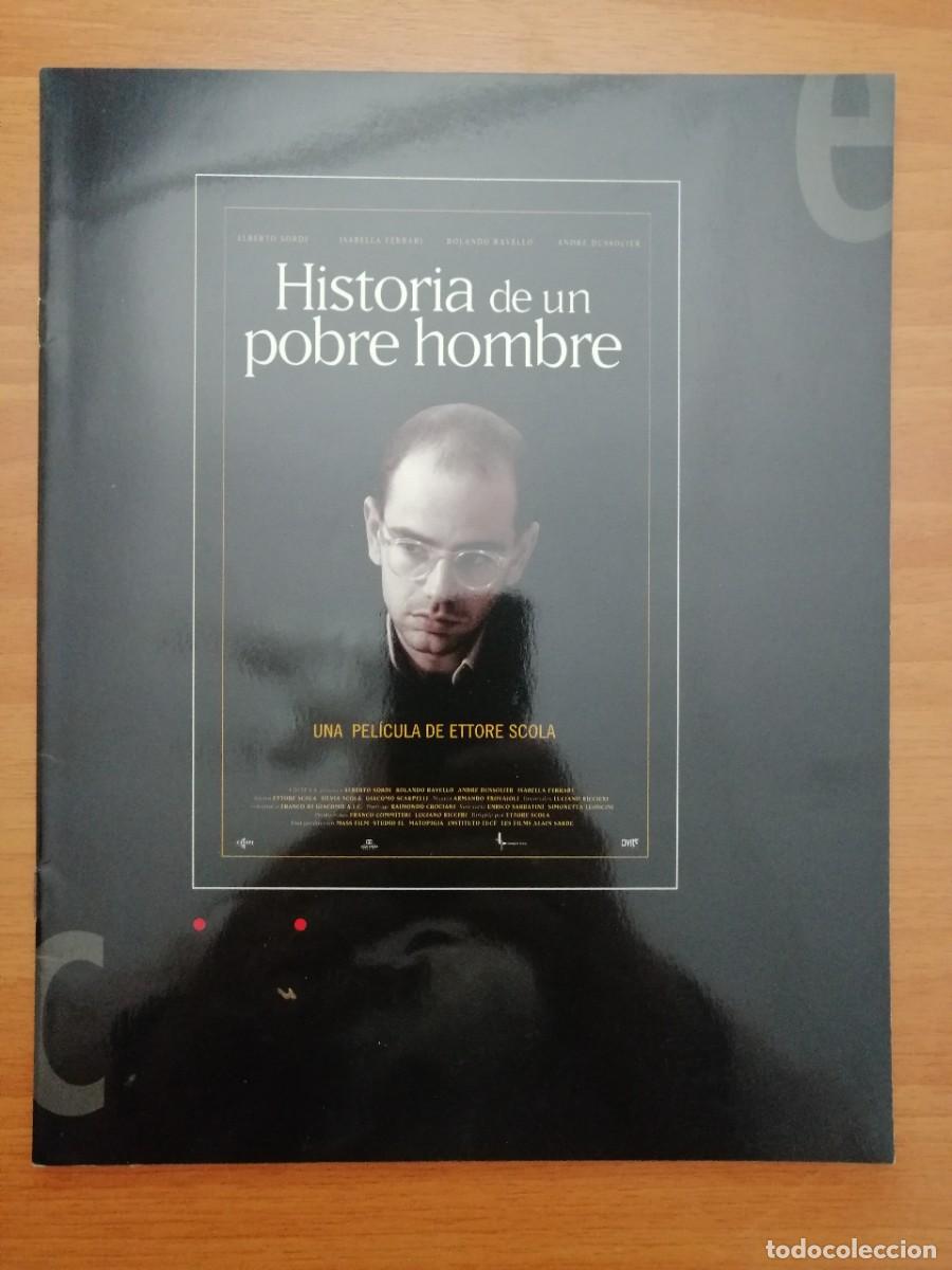 Cine: G5143 HISTORIA DE UN POBRE HOMBRE-LIBRO 16 PAGINAS