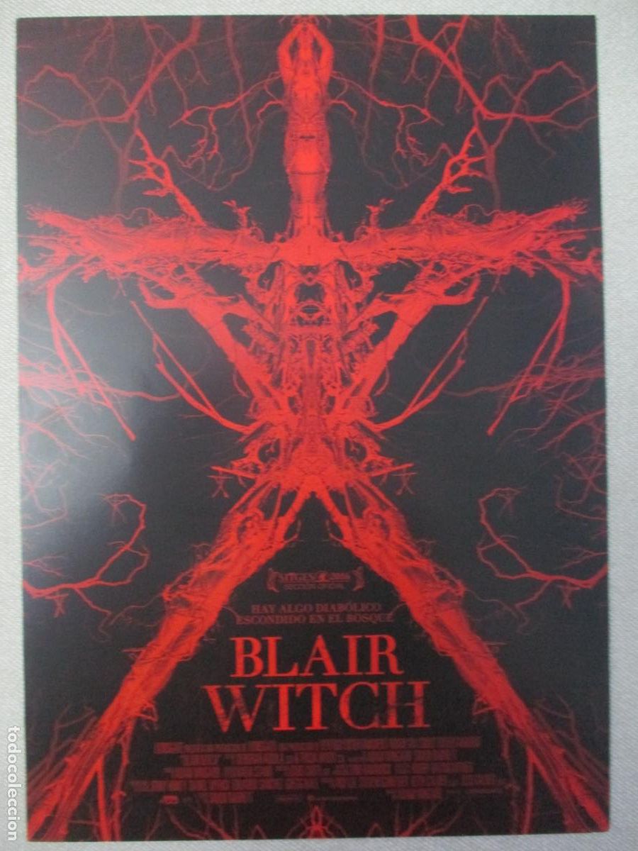 Cine: BLAIR WITCH. GUIA ORIGINAL ESTRENO. PEDIDO MINIMO EN GUIAS 10 EUROS.