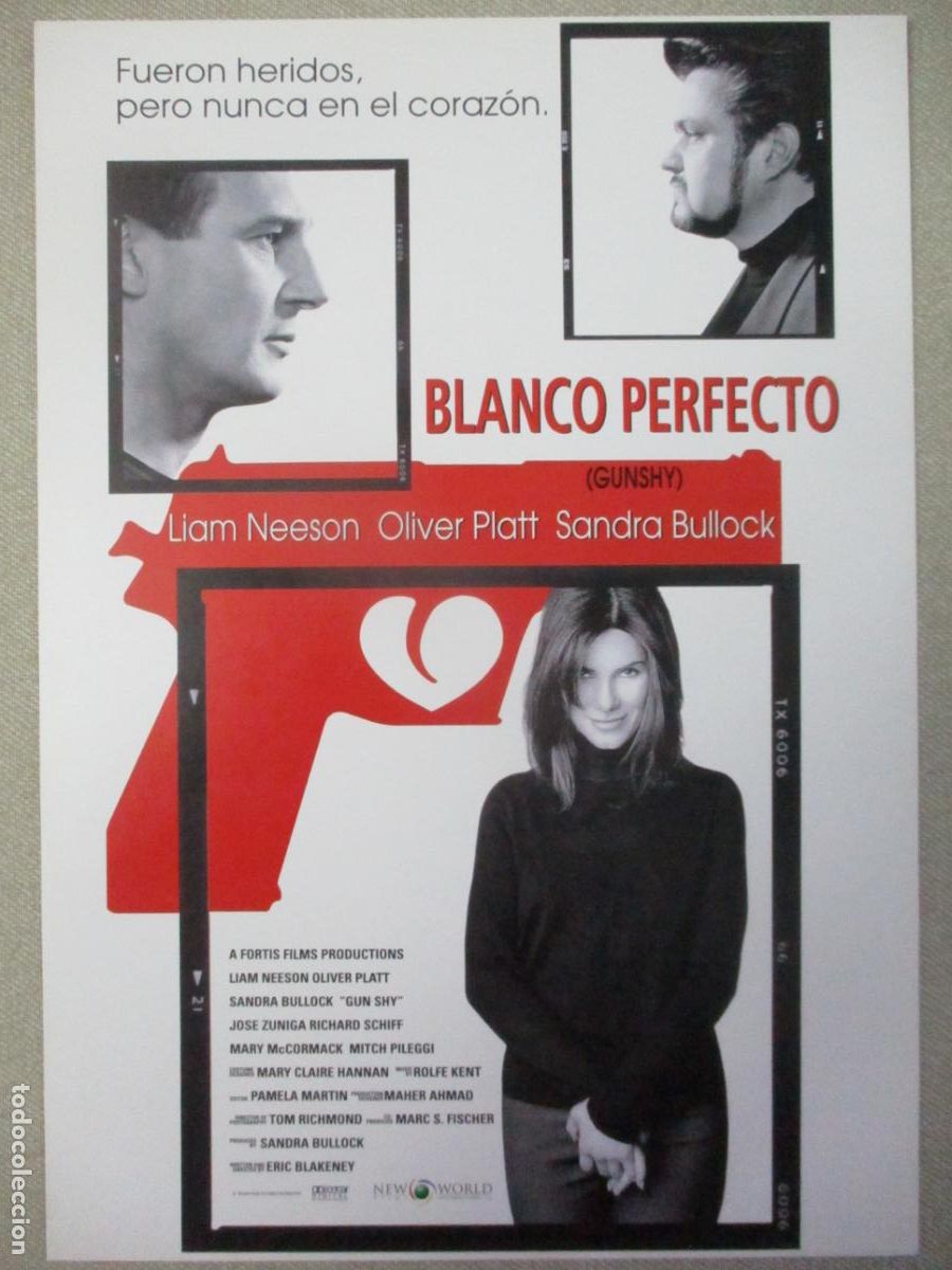 Cinema: BLANCO PERFECTO. GUIA ORIGINAL ESTRENO. PEDIDO MINIMO EN GUIAS 10 EUROS.