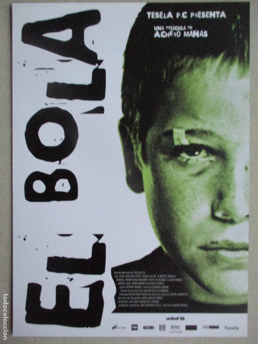 Cinema: EL BOLA. GUIA ORIGINAL ESTRENO. PEDIDO MINIMO EN GUIAS 10 EUROS.