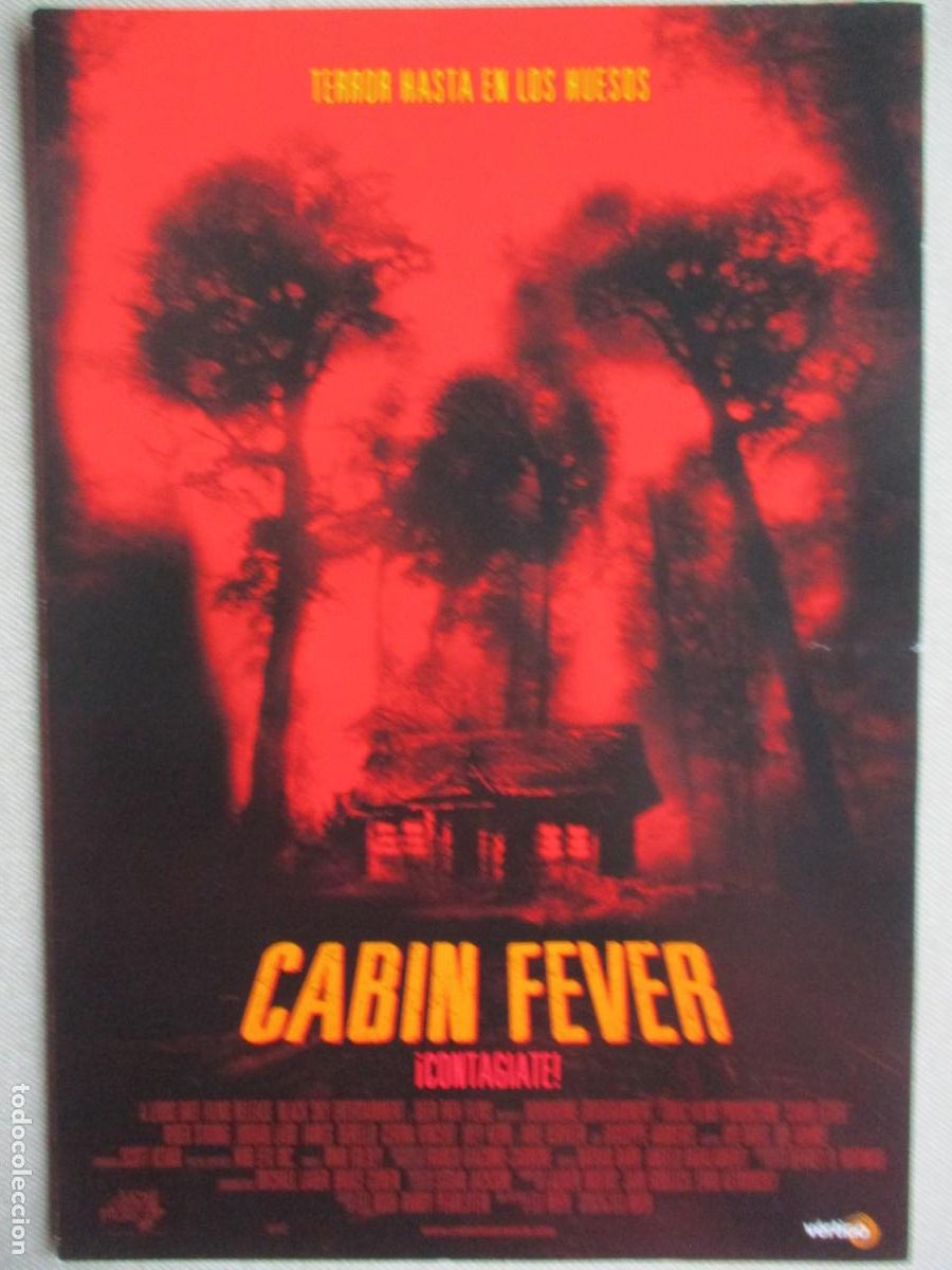 Cinema: CABIN FEVER. GUIA ORIGINAL ESTRENO. PEDIDO MINIMO EN GUIAS 10 EUROS.