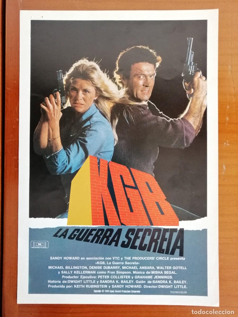 Cine: G5578 KGB LA GUERRA SECRETA-SENCILLO