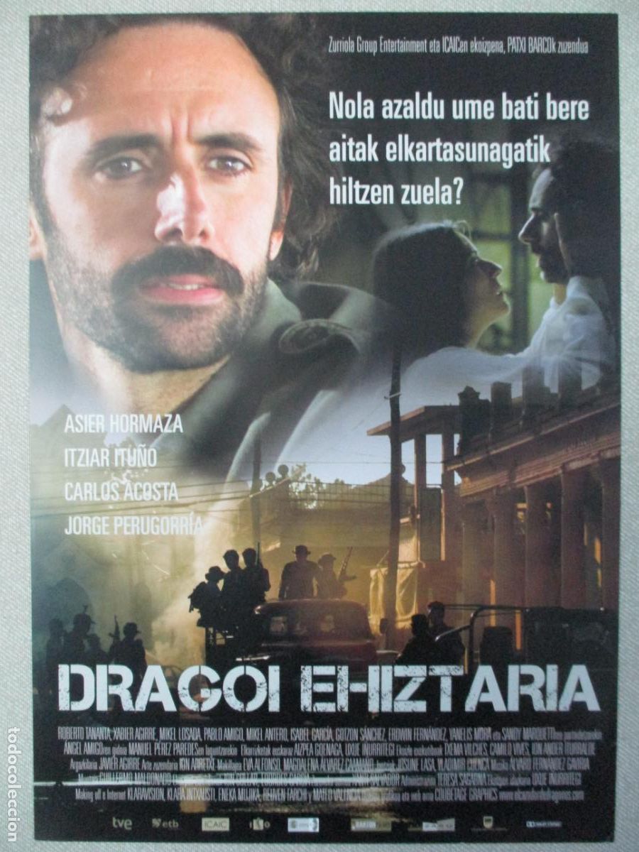 Cine: CAZADOR DE DRAGONES. GUIA ORIGINAL ESTRENO (EUSKERA). PEDIDO MINIMO EN GUIAS 10 EUROS.