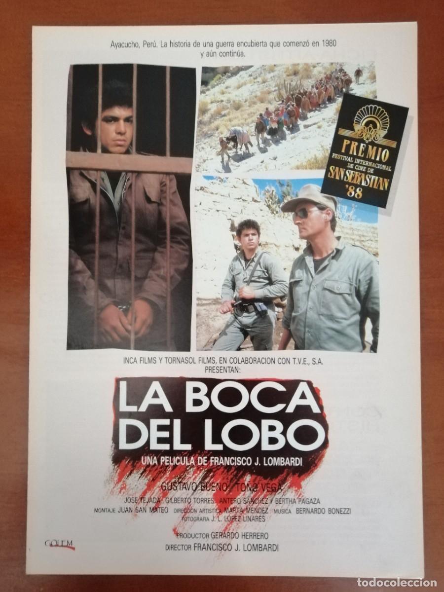 Cin&eacute;ma: G5725 LA BOCA DEL LOBO-DOBLE