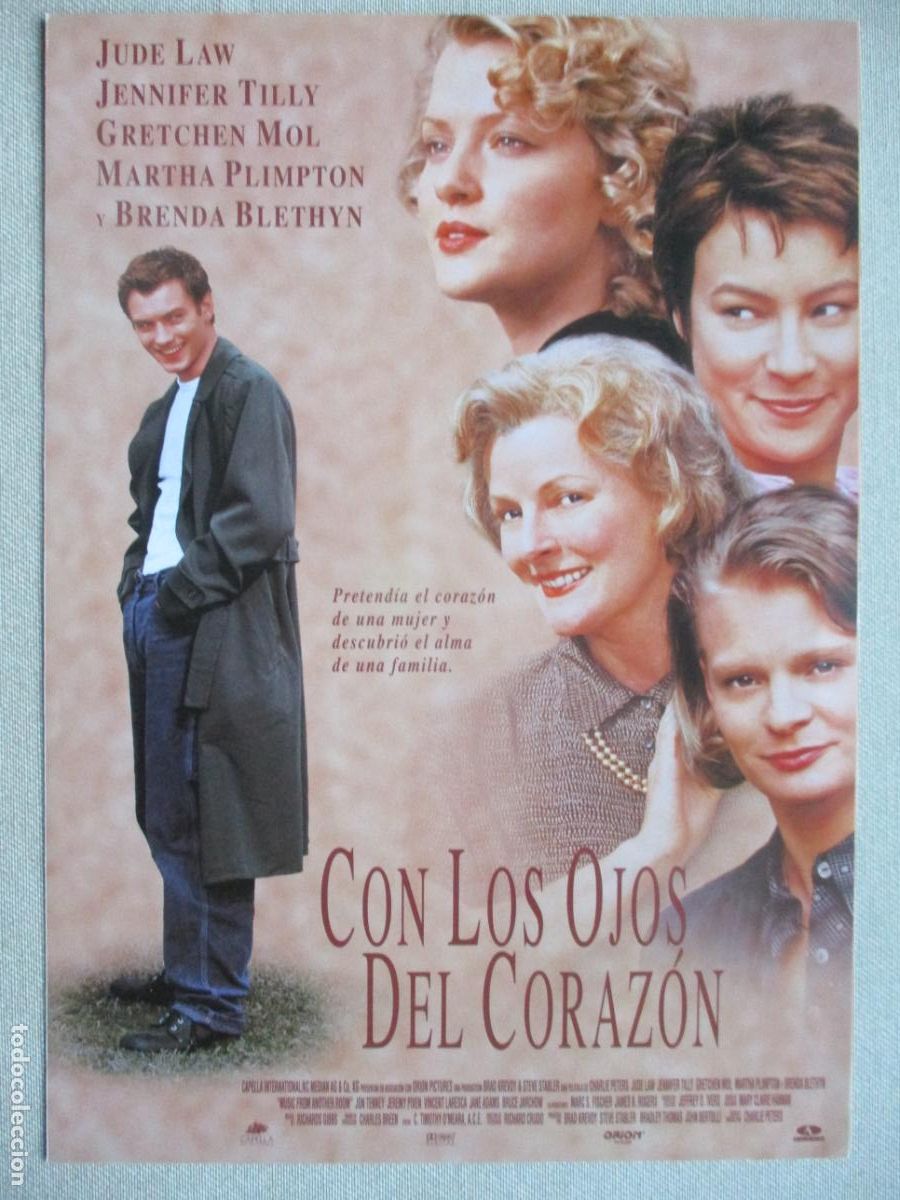 Cinema: CON LOS OJOS DEL CORAZON. GUIA ORIGINAL ESTRENO. PEDIDO MINIMO EN GUIAS 10 EUROS.
