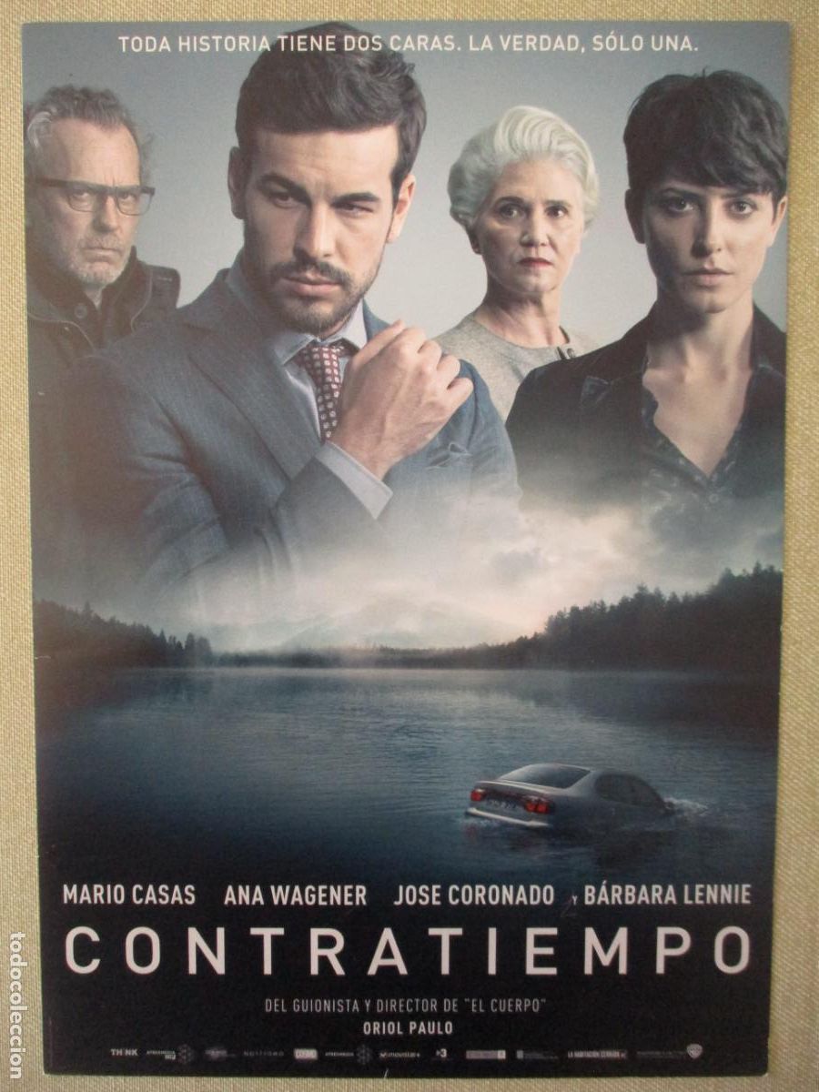 Cinema: CONTRATIEMPO. GUIA ORIGINAL ESTRENO. PEDIDO MINIMO EN GUIAS 10 EUROS.
