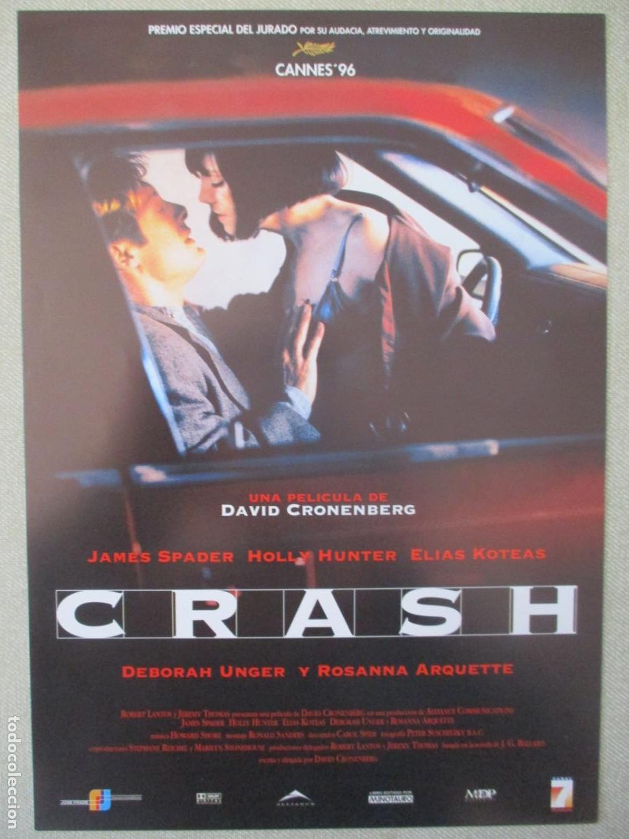 Cinema: CRASH. GUIA ORIGINAL ESTRENO. PEDIDO MINIMO EN GUIAS 10 EUROS.